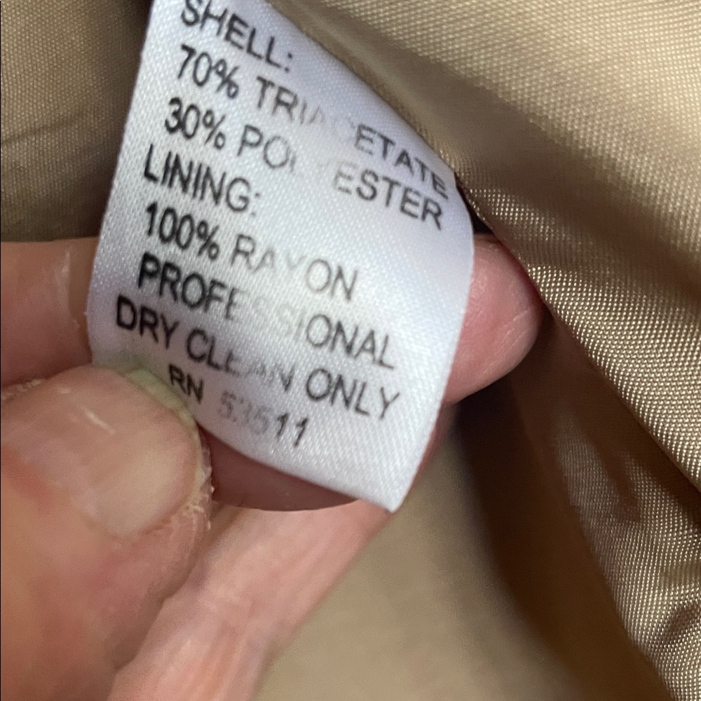 Kenar Beige Labelled Women's Jacket - Neutral Tan Tone - Picture 8 of 9